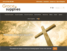 Tablet Screenshot of church-supplies.co.uk